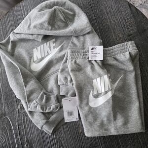 Nike Dark Gray Heather 2PC Set Kids
